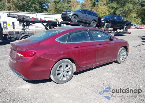 2015 Chrysler 200 Limited from USA, damaged, VIN 1C3CCCAB2FN599649